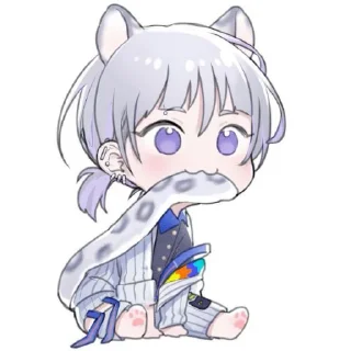 👄 emoji Ryu Telegram sticker 8 of 30