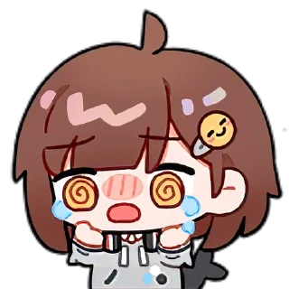 😣 emoji 七海Nana7mi直播间表情包 @BK0717 Telegram sticker 6 of 15