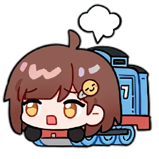 Sticker from 七海Nana7mi直播间表情包 @BK0717