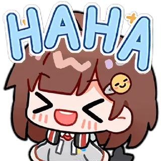 😂 emoji 七海Nana7mi直播间表情包 @BK0717 Telegram sticker 12 of 15