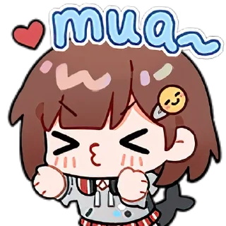 😘 emoji 七海Nana7mi直播间表情包 @BK0717 Telegram sticker 5 of 15