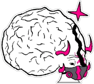 Sticker from Sensory overload