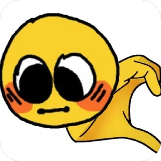 🫥 emoji Cursed emojis Telegram sticker 7 of 33