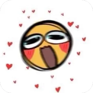 🫥 emoji Cursed emojis Telegram sticker 17 of 33