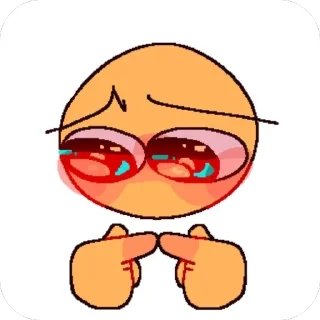 🫥 emoji Cursed emojis Telegram sticker 21 of 33