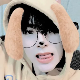 🐮 emoji 𖠵 𝐉unghwan 〣 @stickernct ﾞ Telegram sticker 24 of 120