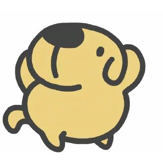 🐕 emoji 咖波 視像 Emoji ① @Capoo_Stickers Telegram sticker 3 of 32