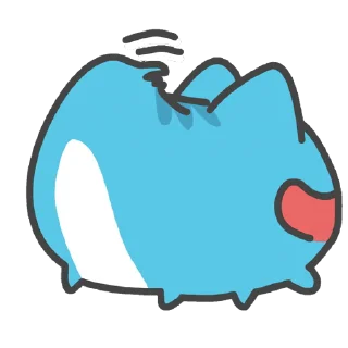 🍑 emoji 咖波 視像⑤ @Capoo_Stickers Telegram sticker 9 of 48