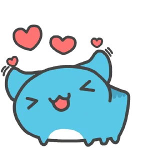 Sticker from 咖波 視像⑥ @Capoo_Stickers