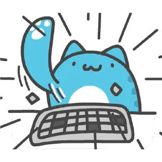 🤪 emoji 咖波 視像② @Capoo_Stickers Telegram sticker 19 of 48