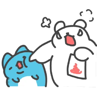 😤 emoji 咖波 視像② @Capoo_Stickers Telegram sticker 17 of 48