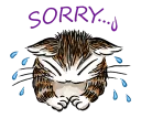 🙇 emoji DAYAN 達洋貓 Telegram sticker 16 of 120