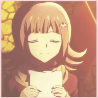 🌸 emoji Chiaki @anime_stickerspack Telegram sticker 15 of 40