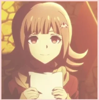 🌸 emoji Chiaki @anime_stickerspack Telegram sticker 14 of 40