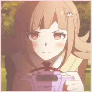 🌸 emoji Chiaki @anime_stickerspack Telegram sticker 18 of 40