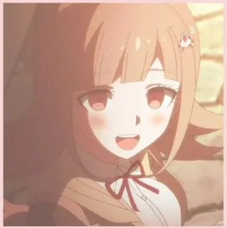 🌸 emoji Chiaki @anime_stickerspack Telegram sticker 23 of 40