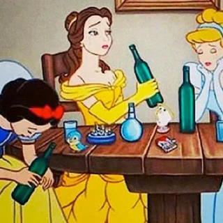 🍻 emoji disney princesses Telegram sticker 12 of 36