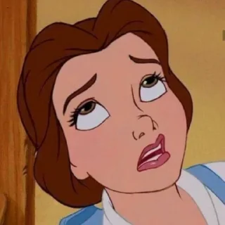 🙄 emoji disney princesses Telegram sticker 16 of 36