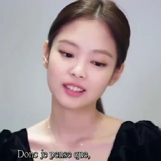 🥧 emoji Kim Jennie @aesthaticgirll Telegram sticker 14 of 21