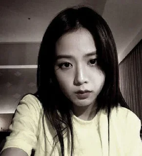 🖤 emoji Jisoo dark @aesthaticgirll Telegram sticker 18 of 25
