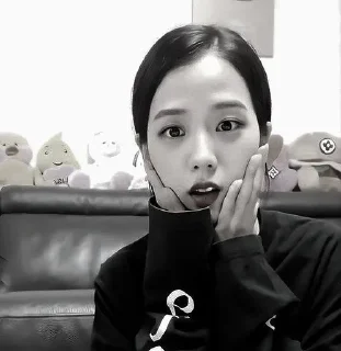 🖤 emoji Jisoo dark @aesthaticgirll Telegram sticker 17 of 25