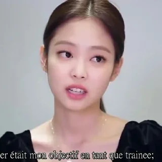🥧 emoji Kim Jennie @aesthaticgirll Telegram sticker 15 of 21