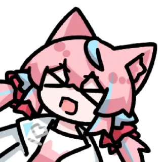 😆 emoji 大尾巴狐千世部 @zhaxia_cn Telegram sticker 11 of 16