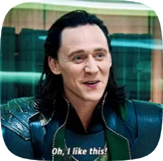 💚 emoji Loki Telegram sticker 15 of 50