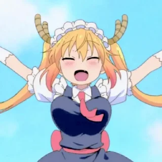 Sticker from ꐑꐑ . tohru ⋆ @meowkasa