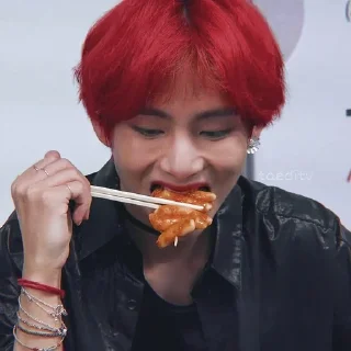 🦅 emoji @BIOVANTAE As Taehyung Telegram sticker 22 of 50