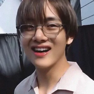 ☺️ emoji taehyung Telegram sticker 1 of 21