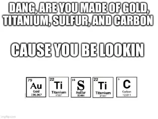 Sticker from chemistry