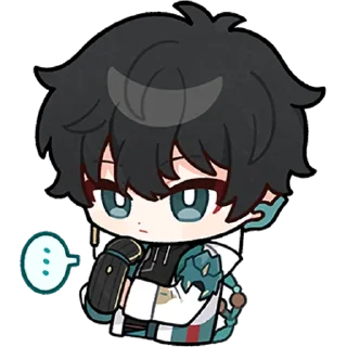 🤔 emoji Honkai Star Rail Telegram sticker 19 of 53