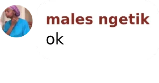 🧚‍♀ emoji males ngetik Telegram sticker 6 of 83