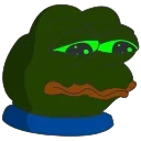 😭 emoji Lethal Pepe by @XD_stickers Telegram sticker 10 of 25