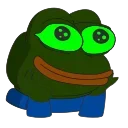 😍 emoji Lethal Pepe by @XD_stickers Telegram sticker 17 of 25