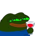 🥂 emoji Lethal Pepe by @XD_stickers Telegram sticker 12 of 25