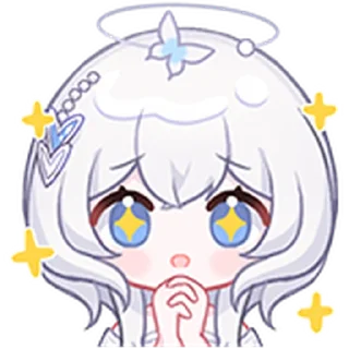 ❤️ emoji 希丝奈cisne-表情包 @Bilibili_skin Telegram sticker 11 of 24