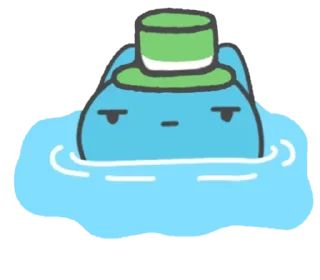 😐 emoji 綠綠der capoo Telegram sticker 23 of 120