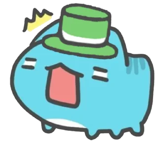 😑 emoji 綠綠der capoo Telegram sticker 15 of 120