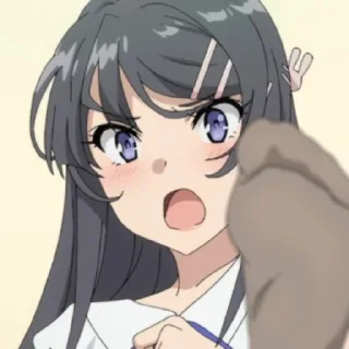 🐰 emoji sakurajima mai @INSCMNIAC Telegram sticker 17 of 40