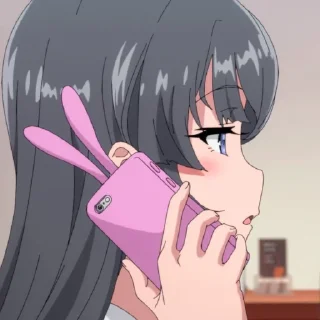 🐰 emoji sakurajima mai @INSCMNIAC Telegram sticker 20 of 40