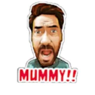 😨 emoji Hindi Telegram sticker 5 of 11