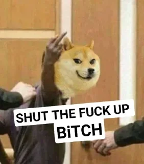 🖕 emoji Cheems 5 @ManasTheKing Telegram sticker 7 of 120