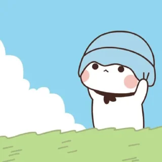 🥺 emoji Cute mochi pack @sparkling_vibes Telegram sticker 12 of 65