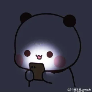 🌝 emoji Cute mochi pack @sparkling_vibes Telegram sticker 19 of 65