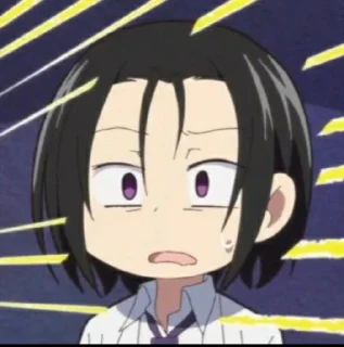 🍃 emoji Mori Ougai BSD WAN Telegram sticker 11 of 31