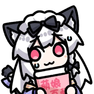Sticker from 泉户猫丸一 @zhaxia_cn