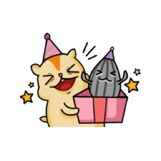 🐹 emoji Bubble Stickers (ෆ˙ᵕ˙ෆ)♡ Telegram sticker 16 of 73