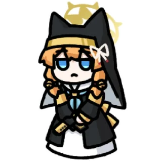 😇 emoji B站 葉月稲荷 @zhaxia_cn Telegram sticker 7 of 120